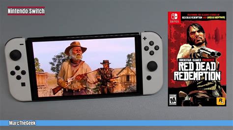 Red Dead Redemption 2 on the Nintendo Switch OLED .